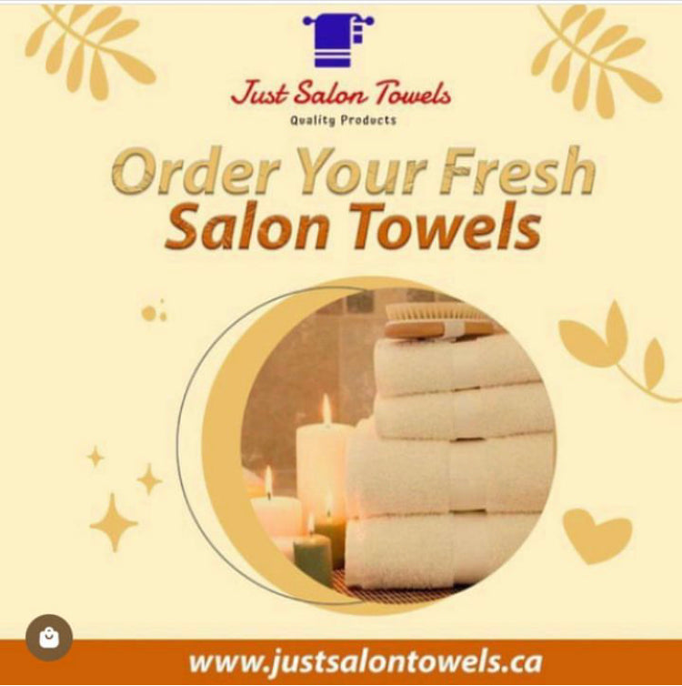 ORDER YOUR FRESH SALON TOWELS Just Salon Towels Canada