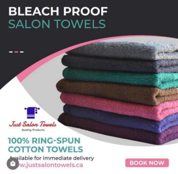 BLEACH PROOF SALON TOWELS