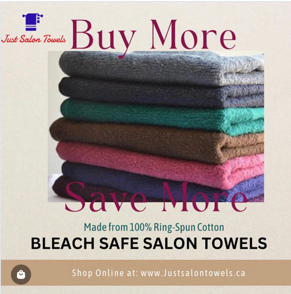 BUY MORE SAVE MORE BLEACH PROOF SALON TOWELS