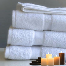 Load image into Gallery viewer, Dobby Border Hand Towels 16x30" 4.5 lbs