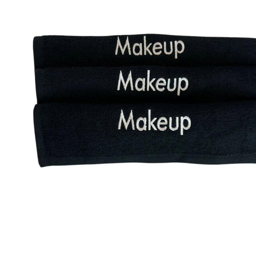 Embroidered Makeup Remover Wash Cloth/Face Cloth 12x12