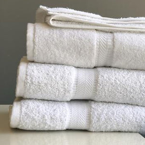Dobby Border Bath Towels 27x54" 17 lbs (2 dozen/24 pieces)